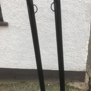 Keeway Galvanised Cross Tie Posts 1.4m Pair